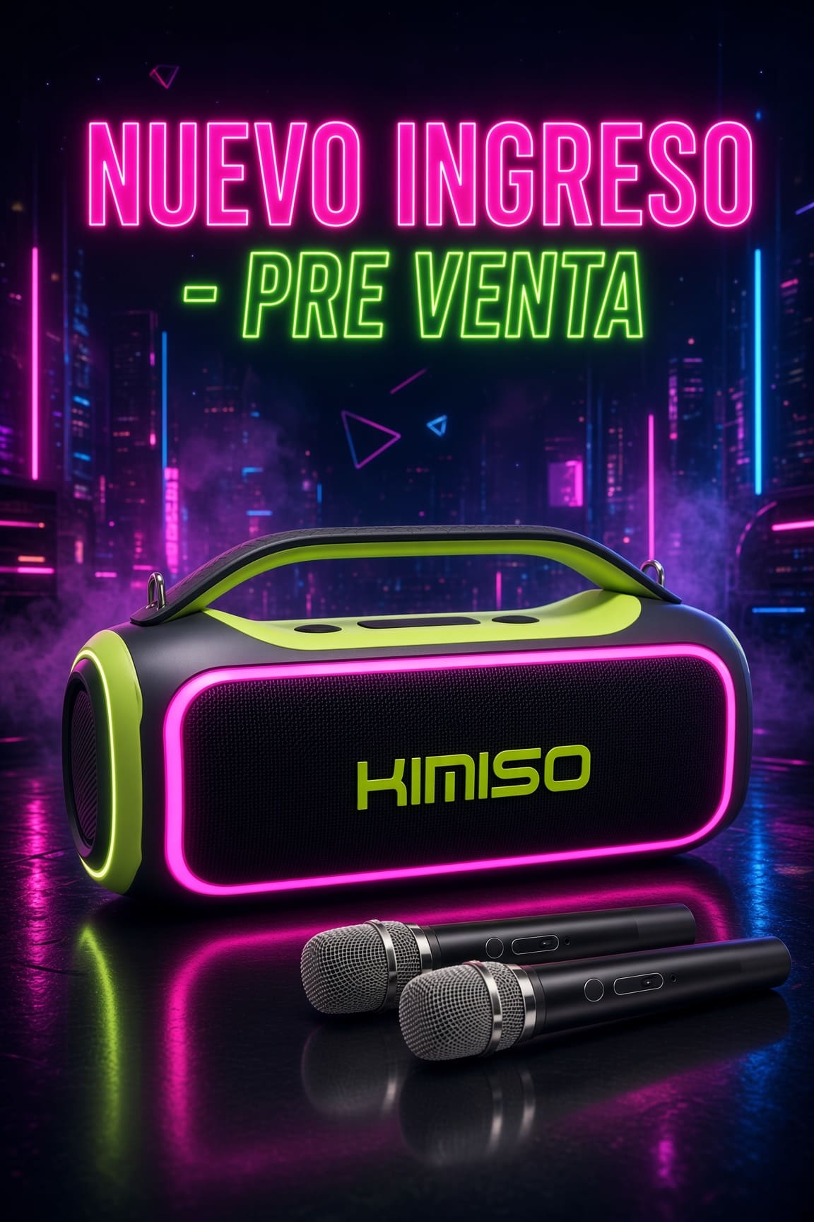 🚨 PARLANTE KIMISO KMS-809 PRO 🔊
